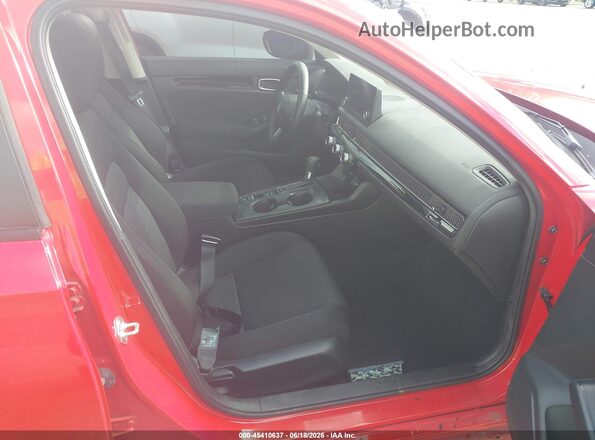 2HGFE1F76PH307816 2023 HONDA CIVIC Red Սալոնի դիմացի տեսք