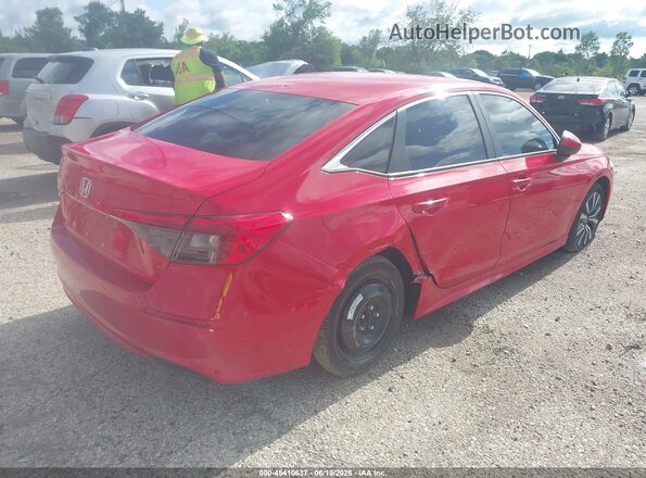 2HGFE1F76PH307816 2023 HONDA CIVIC Red Հետևի աջ