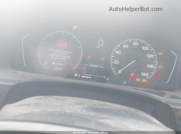 2HGFE1F76PH307816 2023 HONDA CIVIC Red Հետևի նստատեղերի տեսք