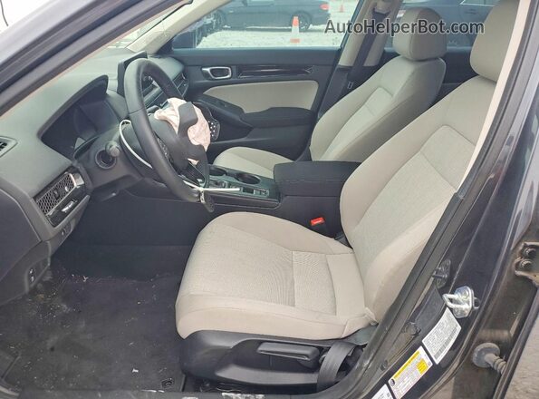 2HGFE1F76RH309049 2024 HONDA CIVIC Gray Widok wnętrza z przodu