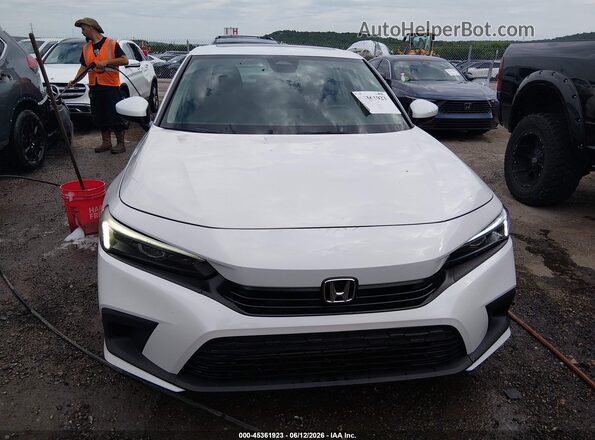 2HGFE1F76RH320181 2024 HONDA CIVIC White Вид щитка приладів