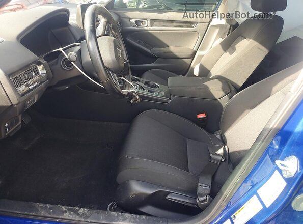 2HGFE1F77NH307224 2022 HONDA CIVIC Blue წინა სალონის ხედი