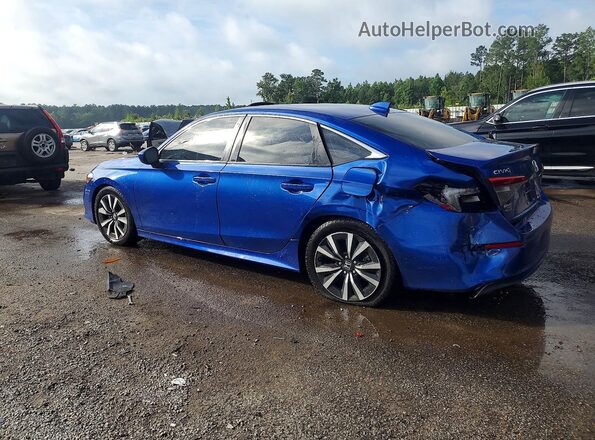 2HGFE1F77NH307224 2022 HONDA CIVIC Blue უკანა მარცხენა