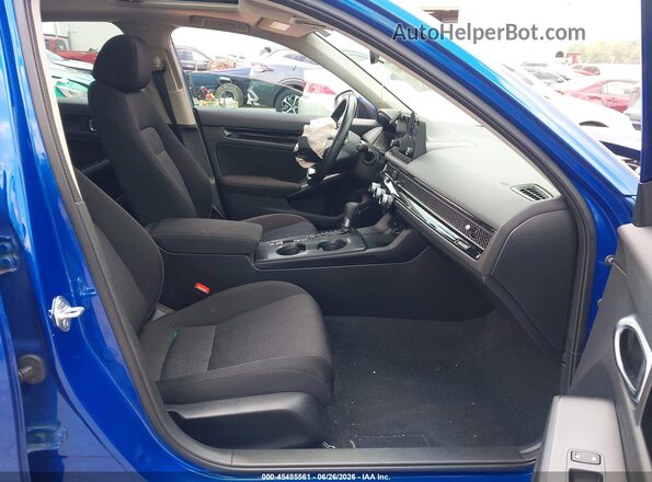 2HGFE1F77PH302043 2023 HONDA CIVIC Dark Blue Widok wnętrza z przodu