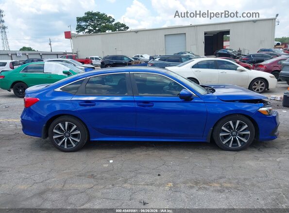 2HGFE1F77PH302043 2023 HONDA CIVIC Dark Blue Widok wnętrza z tyłu