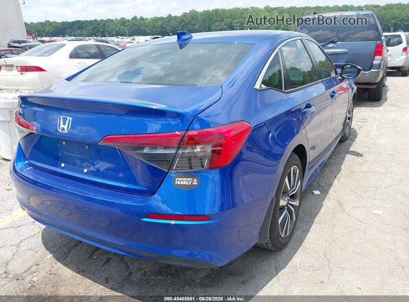 2HGFE1F77PH302043 2023 HONDA CIVIC Dark Blue Tył prawy