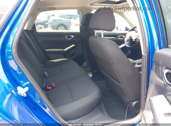 2HGFE1F77PH302043 2023 HONDA CIVIC Dark Blue Widok naklejki z numerem VIN