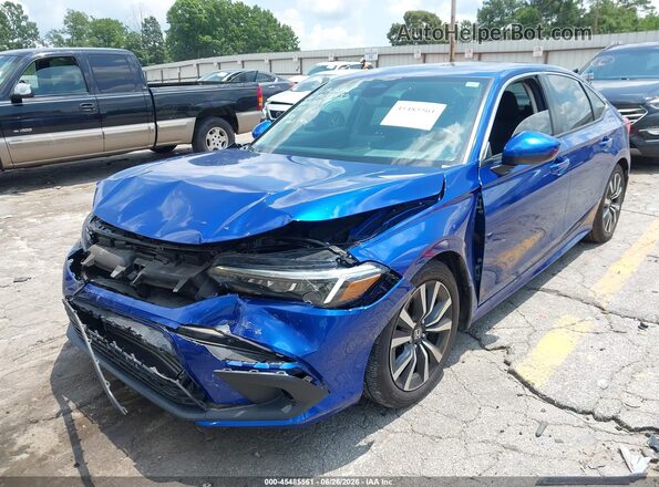 2HGFE1F77PH302043 2023 HONDA CIVIC Dark Blue Widok z przodu