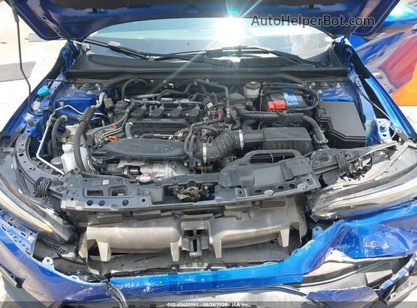 2HGFE1F77PH302043 2023 HONDA CIVIC Dark Blue Widok z tyłu