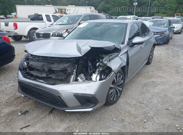 2HGFE1F77PH325175 2023 HONDA CIVIC Серебряный Передняя левая четверть