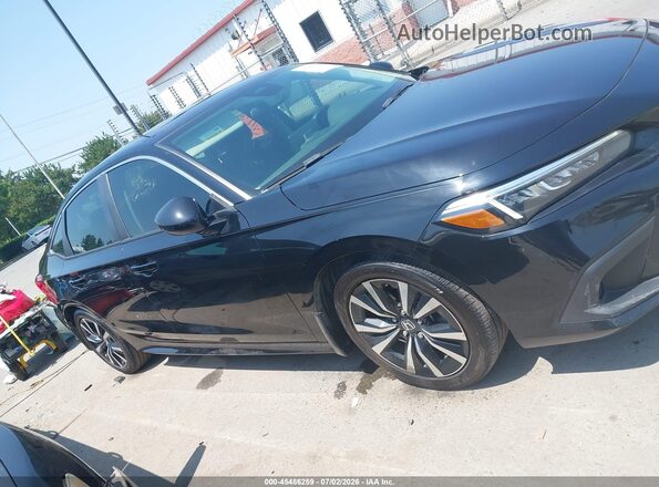 2HGFE1F78PH321653 2023 HONDA CIVIC Серый Вид задней части салона
