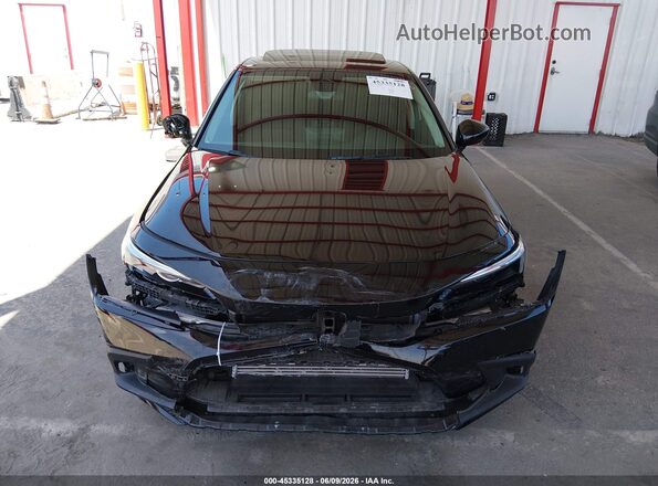 2HGFE1F78RH314267 2024 HONDA CIVIC Black უკანა სალონის ხედი