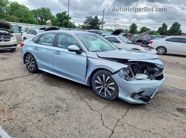 2HGFE1F79NH320203 2022 HONDA CIVIC Blue 
