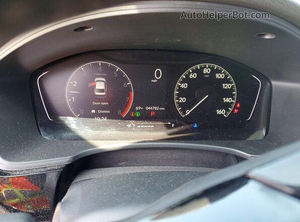 2HGFE1F79RH321017 2024 HONDA CIVIC Black ხელსაწყოთა პანელის ხედი