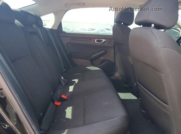 2HGFE1F79RH321017 2024 HONDA CIVIC Black უკანა სავარძლების ხედი