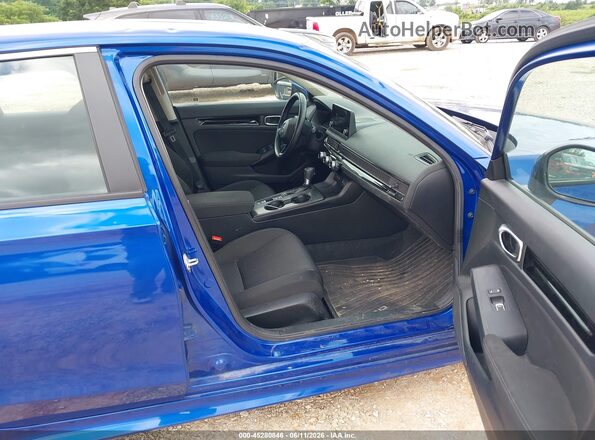 2HGFE1F79RH335385 2024 HONDA CIVIC Синий Вид салона спереди