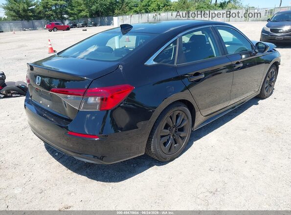 2HGFE1F7XNH310800 2022 HONDA CIVIC Черный Задняя правая четверть