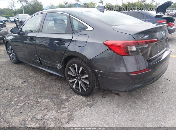 2HGFE1F7XNH323109 2022 HONDA CIVIC Gray Rear left