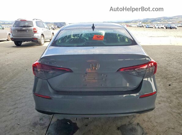 2HGFE1F7XPH317281 2023 HONDA CIVIC Gray Вид ззаду