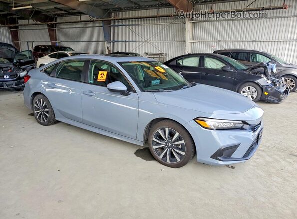 2HGFE1F7XPH317281 2023 HONDA CIVIC Gray Передня права чверть