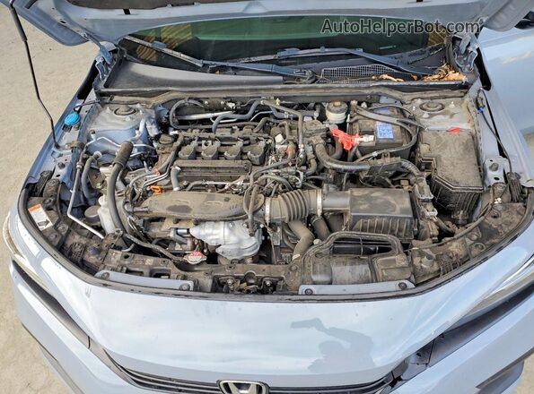 2HGFE1F7XPH317281 2023 HONDA CIVIC Gray Вид задньої частини салону