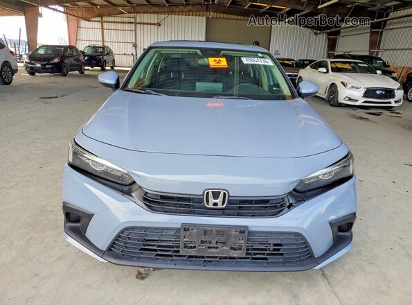 2HGFE1F7XPH317281 2023 HONDA CIVIC Gray Вид спереду