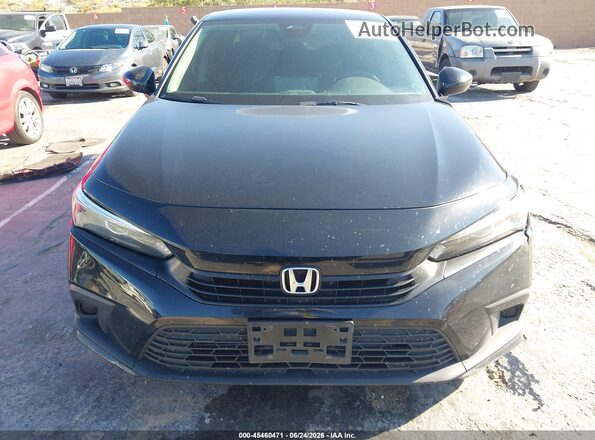 2HGFE1F7XRH312424 2024 HONDA CIVIC Black Rear interior view