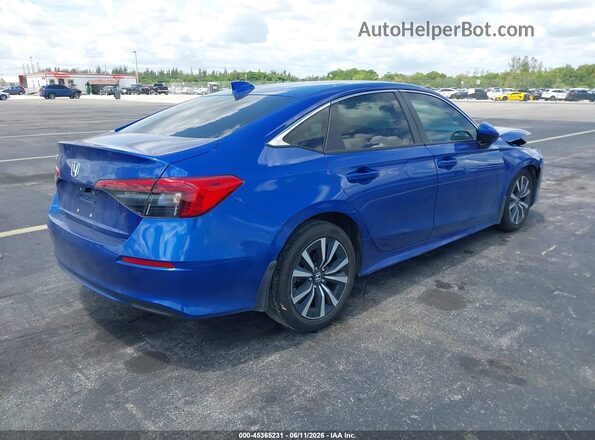 2HGFE1F7XRH326842 2024 HONDA CIVIC Blue უკანა მარჯვენა
