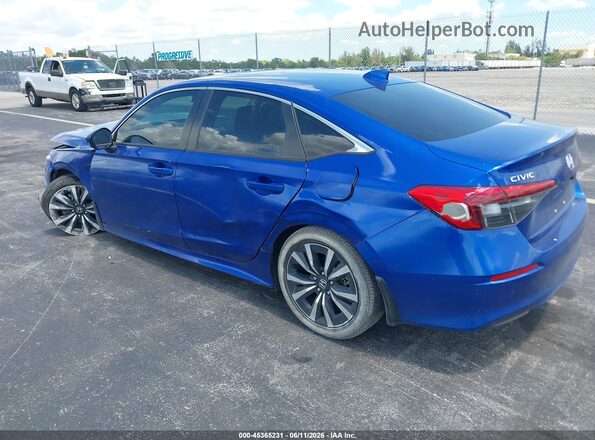 2HGFE1F7XRH326842 2024 HONDA CIVIC Blue უკანა მარცხენა