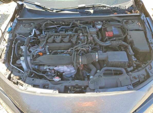 2HGFE1F90NH304067 2022 HONDA CIVIC Gray Սալոնի հետևի տեսք