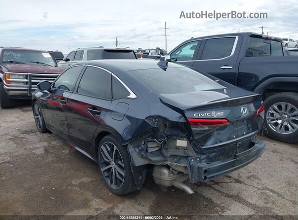 2HGFE1F90NH304070 2022 HONDA CIVIC Серый Задняя левая четверть