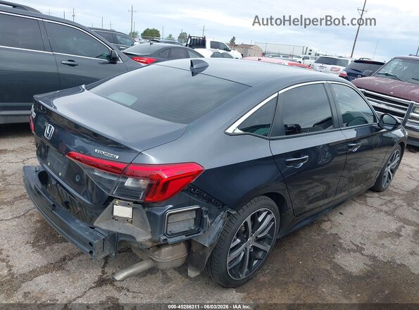 2HGFE1F90NH304070 2022 HONDA CIVIC Серый Задняя правая четверть