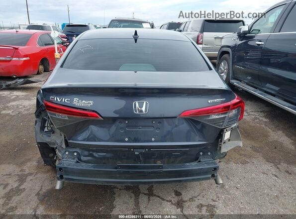 2HGFE1F90NH304070 2022 HONDA CIVIC Серый Вид спереди