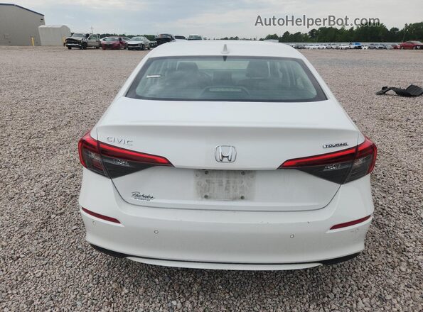 2HGFE1F90NH328899 2022 HONDA CIVIC White Вид ззаду