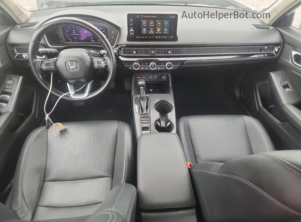 2HGFE1F90NH328899 2022 HONDA CIVIC White Вид панелі приладів
