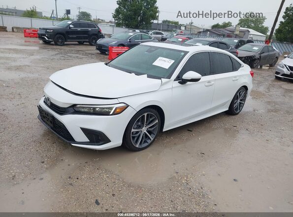 2HGFE1F90RH303829 2024 HONDA CIVIC White წინა მარცხენა ხედი სამი მეოთხედიდან