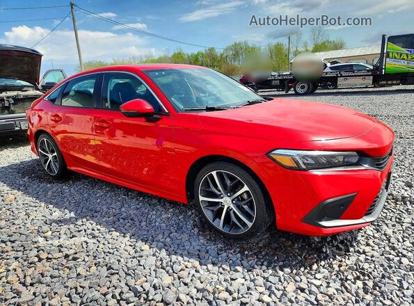 2HGFE1F91NH314851 2022 HONDA CIVIC Red 