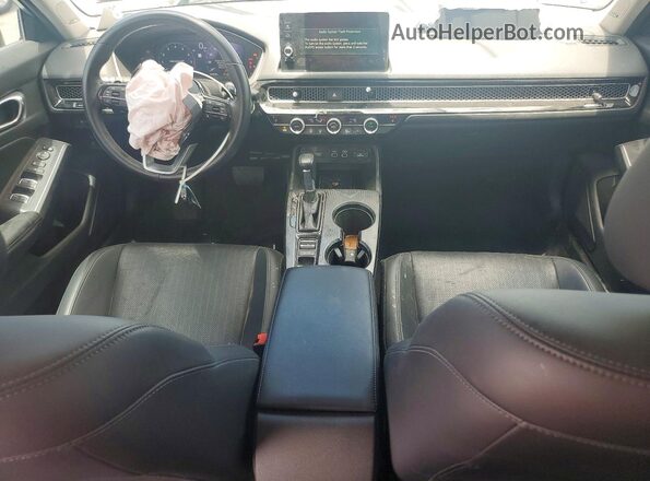 2HGFE1F91PH305280 2023 HONDA CIVIC Gray Widok deski rozdzielczej