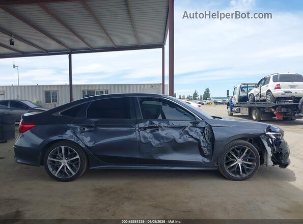 2HGFE1F91RH306318 2024 HONDA CIVIC Gray Rear interior view