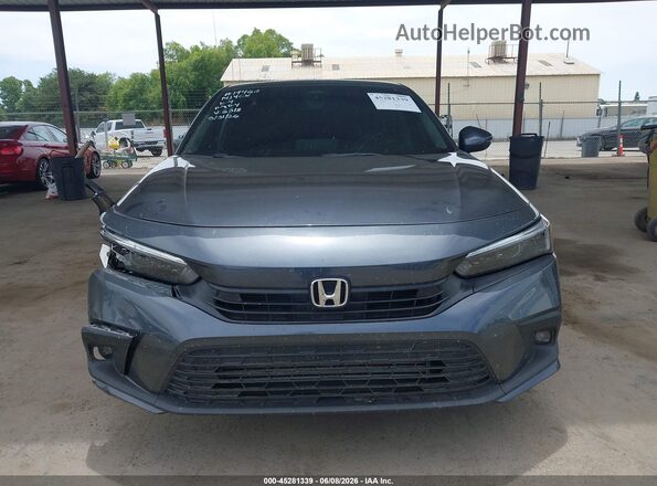 2HGFE1F91RH306318 2024 HONDA CIVIC Gray Instrument cluster view