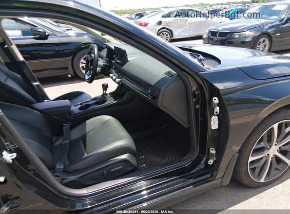 2HGFE1F92NH305267 2022 HONDA CIVIC Black წინა სალონის ხედი