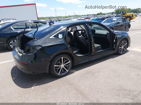 2HGFE1F92NH305267 2022 HONDA CIVIC Black უკანა მარჯვენა