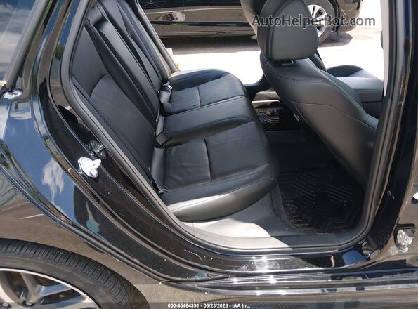 2HGFE1F92NH305267 2022 HONDA CIVIC Black VIN კოდის სტიკერის ხედი