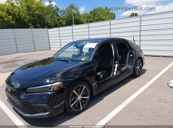 2HGFE1F92NH305267 2022 HONDA CIVIC Black წინა ხედი