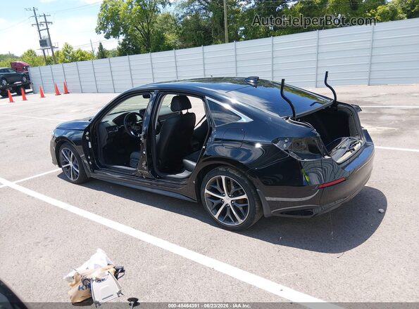 2HGFE1F92NH305267 2022 HONDA CIVIC Black უკანა სალონის ხედი