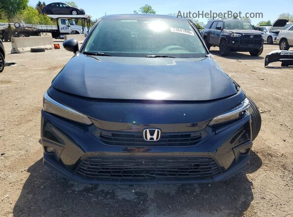 2HGFE1F92NH316365 2022 HONDA CIVIC Черный Вид спереди
