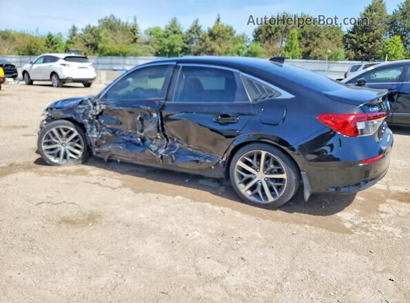 2HGFE1F92NH316365 2022 HONDA CIVIC Черный Задняя левая четверть