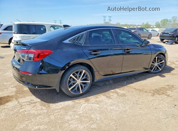 2HGFE1F92NH316365 2022 HONDA CIVIC Черный Задняя правая четверть