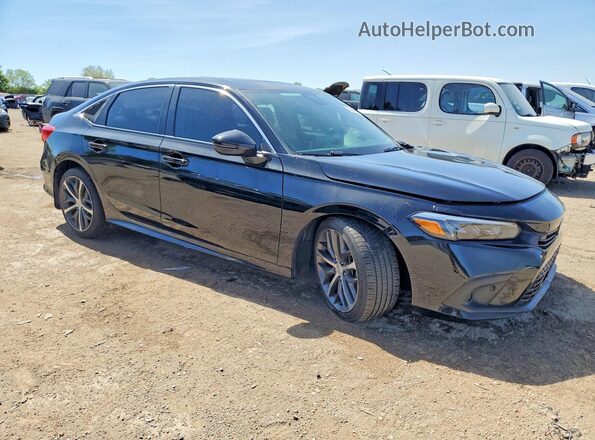 2HGFE1F92NH316365 2022 HONDA CIVIC Черный Передняя правая четверть