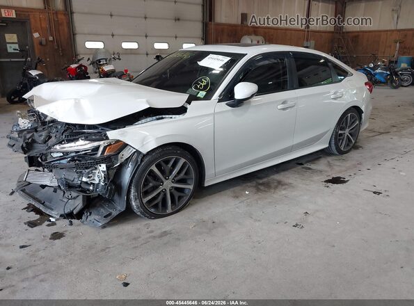 2HGFE1F92NH322506 2022 HONDA CIVIC White Vista tres cuartos delantera izquierda